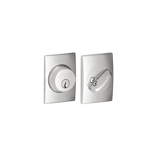 B60NCEN625 12-287 10-116 K4 Century 1-Cyl Deadbolt - Polished Chrome B60NCEN625 12-287 10-116 K4 Century 1-Cyl Deadbolt - Polished Chrome