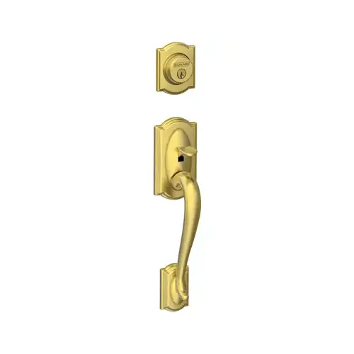 F58CAM608 Camelot Handleset for F59 Trims - Satin Brass F58CAM608 Camelot Handleset for F59 Trims - Satin Brass