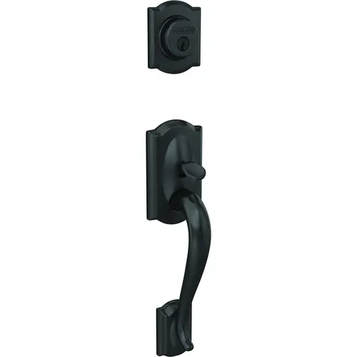 F58CAM622 Camelot Handleset for F59 Trims - Matte Black F58CAM622 Camelot Handleset for F59 Trims - Matte Black