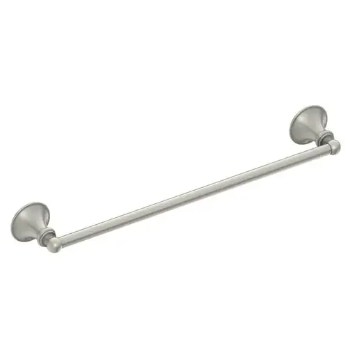 Glenshire 24" Towel Bar Brushed Nickel Finish Glenshire 24" Towel Bar Brushed Nickel Finish