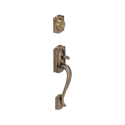 F58CAM609 Camelot Handleset for F59 Trims - Antique Brass F58CAM609 Camelot Handleset for F59 Trims - Antique Brass