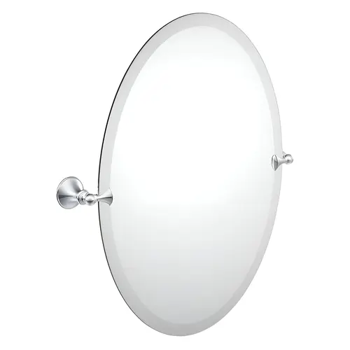 Glenshire Oval Mirror Bright Chrome Finish