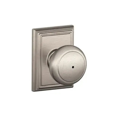 F40AND619ADD 16-080 10-027 Andover / Addison Privacy - Satin Nickel F40AND619ADD 16-080 10-027 Andover / Addison Privacy - Satin Nickel