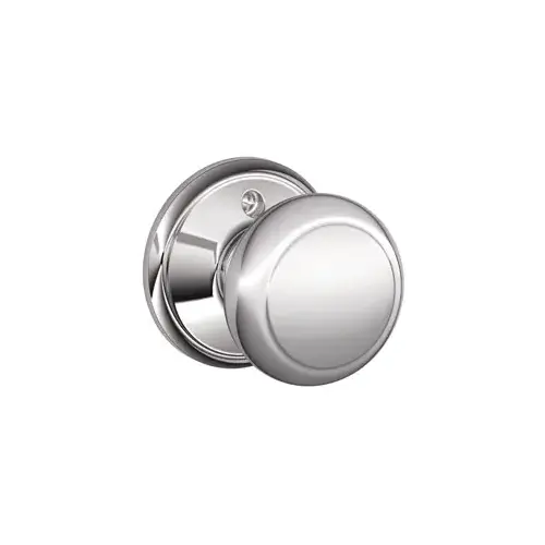 Schlage Residential F Ser Dmy No Hand Bright Chrome Finish Andover Knob Schlage Residential F Ser Dmy No Hand Bright Chrome Finish Andover Knob