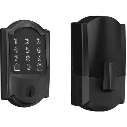 BE489WBCCAM622 12-351 10-116 Camelot Encode 1-Cyl Deadbolt - Matte Black BE489WBCCAM622 12-351 10-116 Camelot Encode 1-Cyl Deadbolt - Matte Black