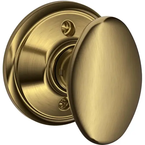 Dummy Siena Knob, Grade 2, 609/US5 Antique Brass Dummy Siena Knob, Grade 2, 609/US5 Antique Brass