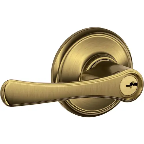 F51AVLA609 16-211 10-063 K4 Avila Entry - Antique Brass F51AVLA609 16-211 10-063 K4 Avila Entry - Antique Brass