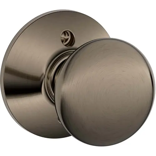 Plymouth Knob Half Dummy Antique Pewter Finish Plymouth Knob Half Dummy Antique Pewter Finish