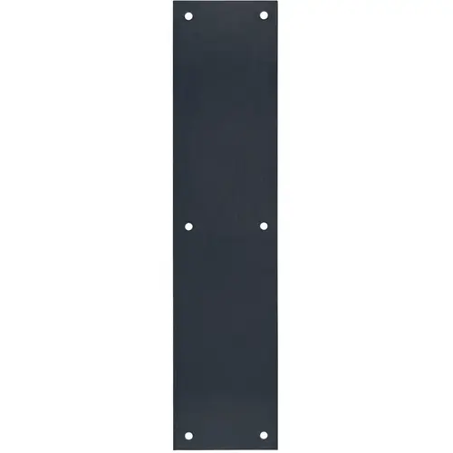 DT101944 3-1/2" x 15" Push Plate - Matte Black