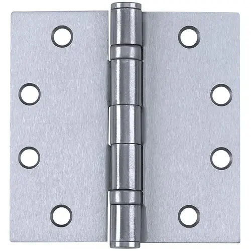 HG100319 4" x 4" SQR Ball-Bearing Hinge NRP - Satin Stainless Steel