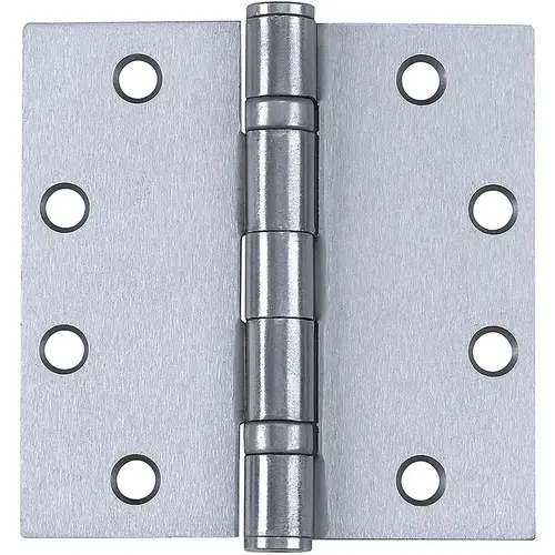 HG100316 4-1/2" SQR Ball-Bearing Hinge NRP - Satin Stainless Steel