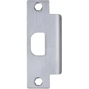 Tell Manufacturing STRIKE ASA 32D CS CL100186 ASA 32D 4-7/8" Strike - Satin Stainless Steel