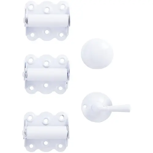 V321WH Vinyl / Wood Screen Door Kit - White