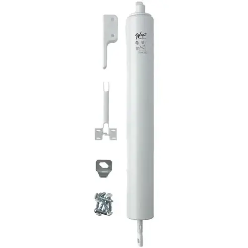 V150WH HD Pneumatic Storm Door Closer - White