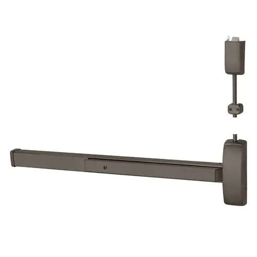 Exit Device Dark Oxidized Satin Bronze Oil Rubbed Exit Device Dark Oxidized Satin Bronze Oil Rubbed