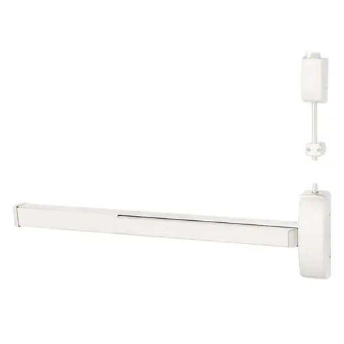 Exit Device White Suede Powder Coat Exit Device White Suede Powder Coat