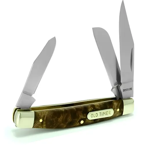 Old Timer 3" Middleman with Desert Iron Wood Handle