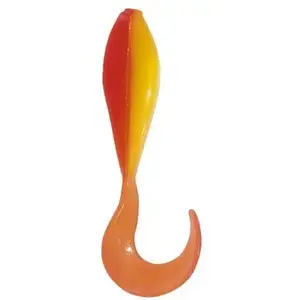 Bass Assassin Lures Inc CSA35305 Shad Curly Fishing Lure 2" Candy Corn