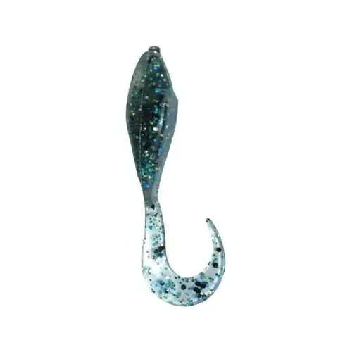 Shad Curly Fishing Lure 2" Firecracker Shad Curly Fishing Lure 2" Firecracker