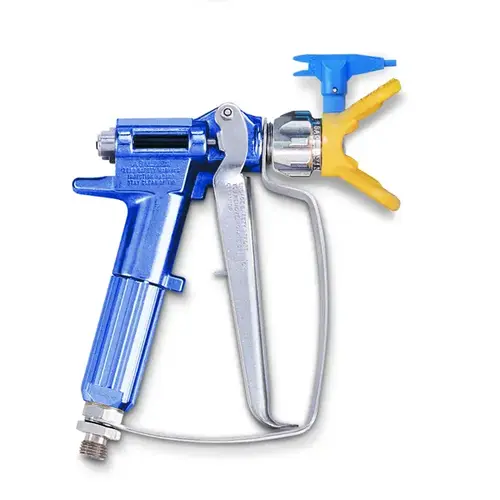 T360 Airless 4-Finger Spray Gun w/ T93R Tip & Guard - 7/8 T360 Airless 4-Finger Spray Gun w/ T93R Tip & Guard - 7/8