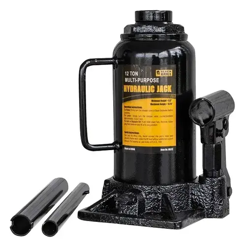 Black Bull 12 Ton Hydraulic Bottle Jack Black Bull 12 Ton Hydraulic Bottle Jack