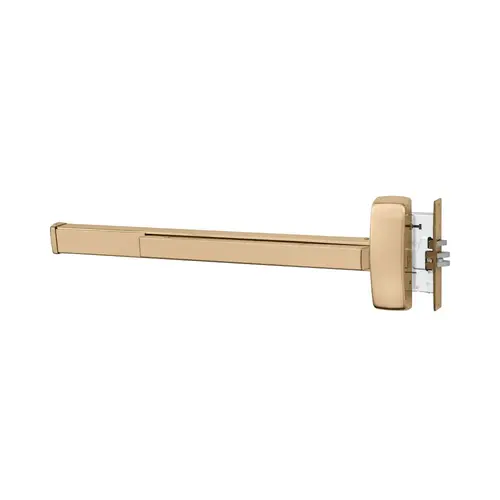 Mortise Exit Devices Bright Bronze Clear Coated Mortise Exit Devices Bright Bronze Clear Coated