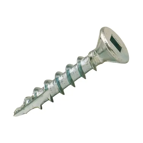 Zip R Screw, Flat Countersunk Head with Square Drive Pack of 1000