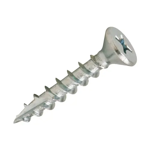 Zip R Screw,Flat Countersunk Head,Phillips Drive Pack of 1000