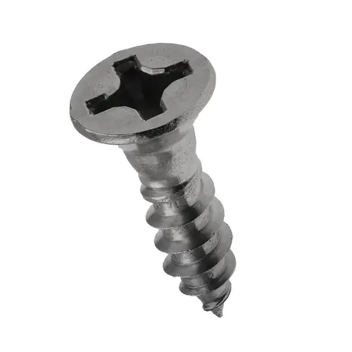 Wood Screw, Flat Head Countersunk, Phillips Drive 17 mm #6 3.5 mm Pewter, #6 x 5/8" pewter Wood Screw, Flat Head Countersunk, Phillips Drive 17 mm #6 3.5 mm Pewter, #6 x 5/8" pewter