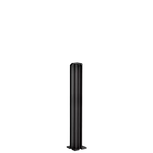 Duranodic Bronze 12" Corner Design Series Partition Post Duranodic Bronze 12" Corner Design Series Partition Post