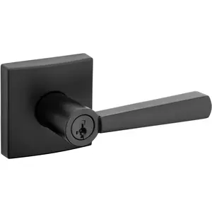 Baldwin Prestige 93540-020 Spyglass / Square Entry - Matte Black