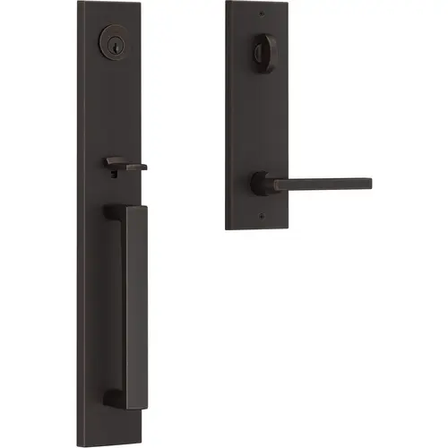 EE.SANXSQU.CQE.112 Santa Cruz Emergency Egress Handleset with Square Lever - Venetian Bronze EE.SANXSQU.CQE.112 Santa Cruz Emergency Egress Handleset with Square Lever - Venetian Bronze