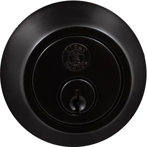 1-Cyl Deadbolt SC1 Keyway - Matte Black