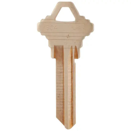 Taylor Pack of 250 Schlage SC4 Key Blank Brass Finish
