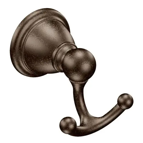 Brantford Double Robe Hook Oil Rubbed Bronze Finish Brantford Double Robe Hook Oil Rubbed Bronze Finish