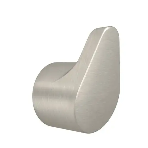 Edgestone Single Robe Hook Brushed Nickel Finish Edgestone Single Robe Hook Brushed Nickel Finish