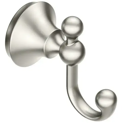 Wynford Robe Hook Brushed Nickel Finish Wynford Robe Hook Brushed Nickel Finish