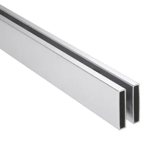 Polished Stainless Steel 73" Replacement Header Bar for Brixen Sliding Shower Door System