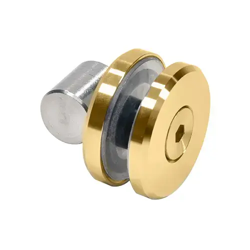 Satin Brass Replacement Fixed Panel Fitting for Crescent Series Sliding System Satin Brass Replacement Fixed Panel Fitting for Crescent Series Sliding System
