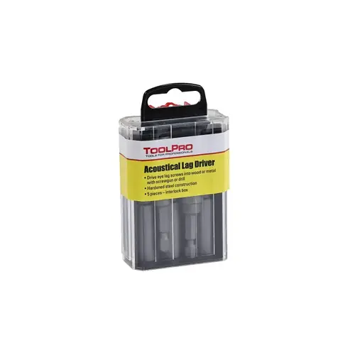 Eye Lag Driver, 5-Piece, Acoustical, Steel - pack of 5