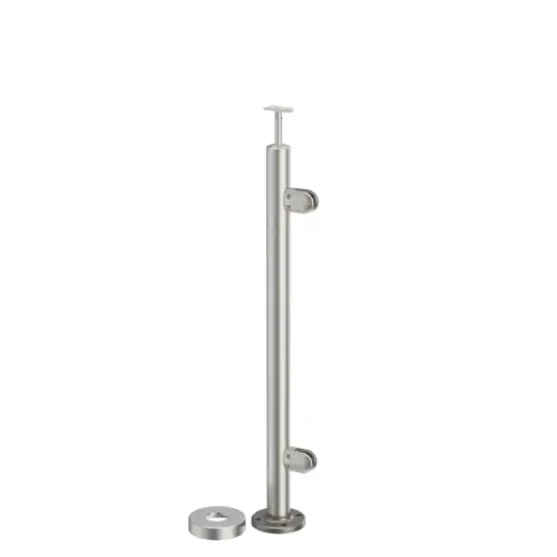 1.9" Prefab Post for 36" Railing Brushed 1.9" Prefab Post for 36" Railing Brushed