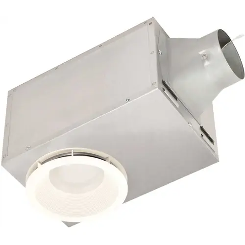 Breezrecessed 80 CFM Single Speed Fan/led Light And Nightlight