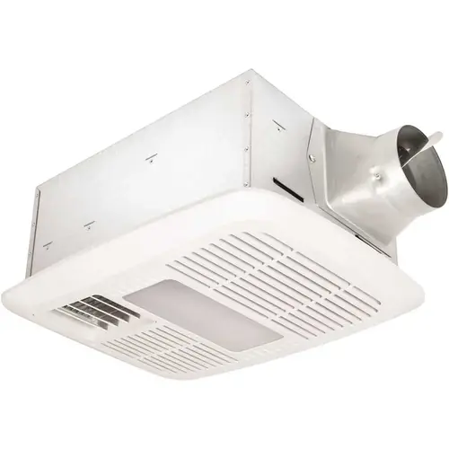 Breezradiance 110 CFM Single Speed Fan/light With Heater
