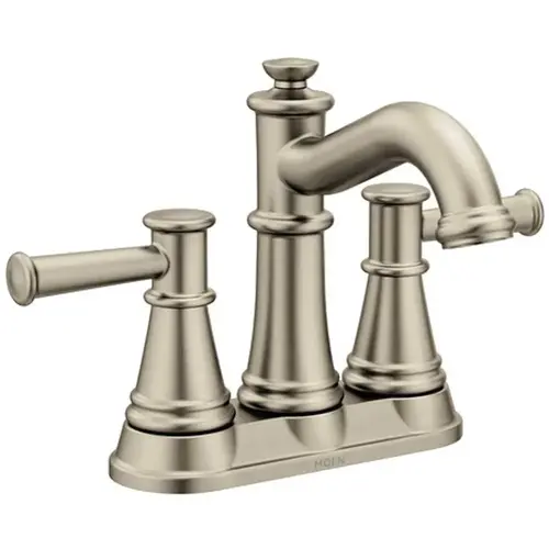 Belfield 2 Handle Centerset Brushed NICKEL 6401bn Belfield 2 Handle Centerset Brushed NICKEL 6401bn