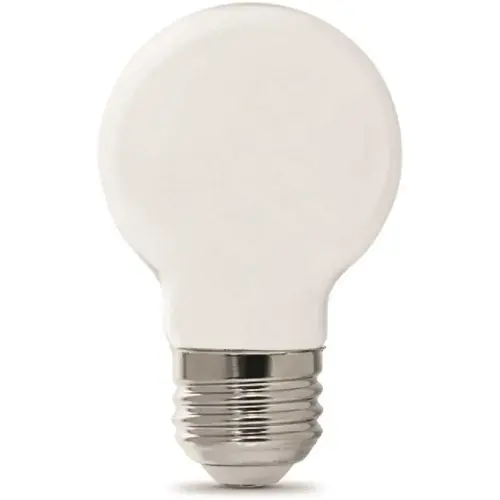 Electric G16-1/2 5.5w 5000k E26 White Frost Filament LED Bulb Electric G16-1/2 5.5w 5000k E26 White Frost Filament LED Bulb