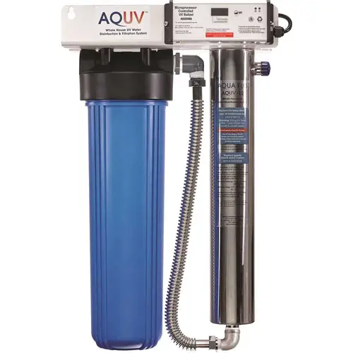 Series Whole House Ultraviolet Disinfect Filter Rack System Aquv-20r2