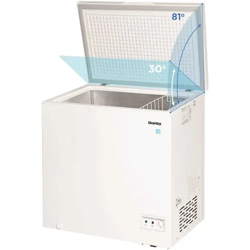 7.0 Cubic Feet Square Model Chest Freezer White