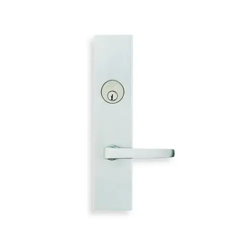 Right Hand Storeroom 2-1/2" Backset Mortise Lockset with Stainless 36 Lever and 12000 Plate Satin Chrome Finish Right Hand Storeroom 2-1/2" Backset Mortise Lockset with Stainless 36 Lever and 12000 Plate Satin Chrome Finish