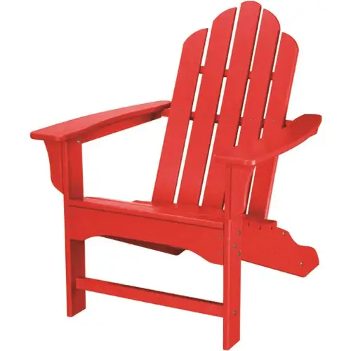 Verde Adirondack Chair In Sunset Red Verde Adirondack Chair In Sunset Red