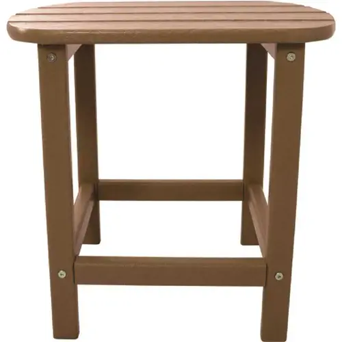 Verde 19" X 15" Side Table In Teak Verde 19" X 15" Side Table In Teak